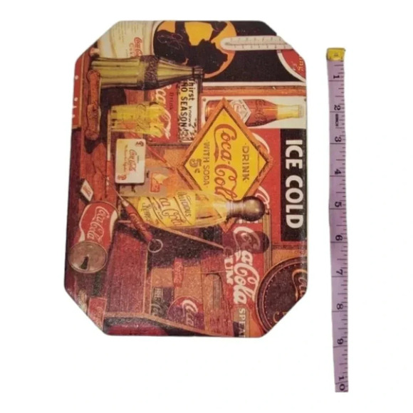 1997 Coca Cola Sports Work Bench Tin Coca Cola 90s Vintage Collectible Tin Box64 - Picture 2 of 10